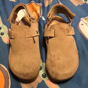 Toddler boys Zara leather clog